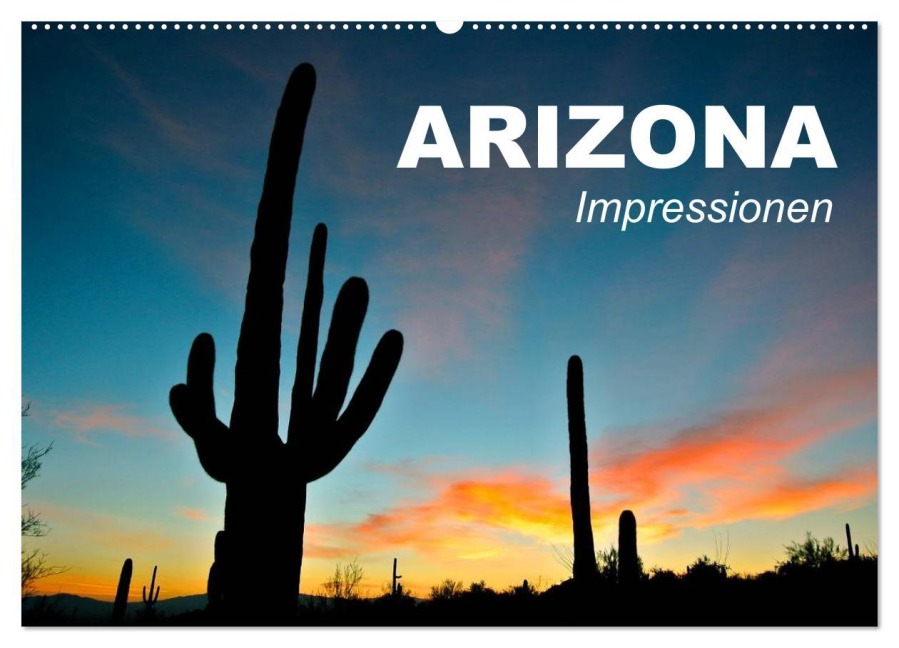 Arizona ¿ Impressionen (Wandkalender 2025 DIN A2 quer), CALVENDO Monatskalender - Elisabeth Stanzer