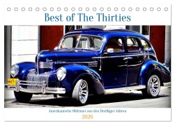 Cover-Bild zum Titel 'Best of The Thirties - Amerikanische Oldtimer aus den Dreißiger Jahren (Tischkalender 2026 DIN A5 quer), CALVENDO Monatskalender' von 'Henning von Löwis of Menar'