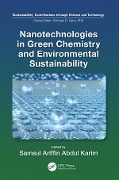 Cover-Bild zum Titel 'Nanotechnologies in Green Chemistry and Environmental Sustainability' von ''