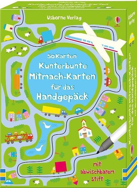 Kunterbunte Mitmach-Karten für das Handgepäck - Catriona Clarke