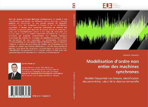 Modélisation d'ordre non entier des machines synchrones - Szymon Racewicz