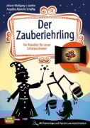 Cover-Bild zum Titel 'Der Zauberlehrling' von 'Angelika Albrecht-Schaffer, Johann Wolfgang von Goethe'