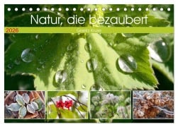 Natur, die bezaubert (Tischkalender 2026 DIN A5 quer), CALVENDO Monatskalender - Gisela Kruse