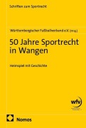 Cover-Bild zum Titel '50 Jahre Sportrecht in Wangen' von ''