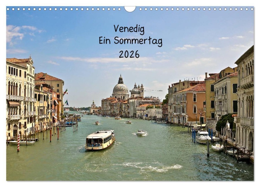 Venedig 2026 (Wandkalender 2026 DIN A3 quer), CALVENDO Monatskalender - Viola Hohn