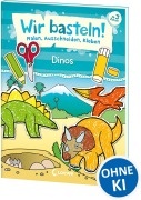 Cover-Bild zum Titel 'Wir basteln! - Malen, Ausschneiden, Kleben - Dinos' von 'Norbert Pautner'