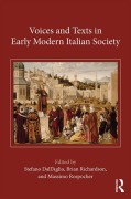 Cover-Bild zum Titel 'Voices and Texts in Early Modern Italian Society' von ''