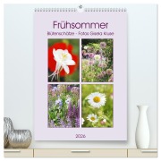 Cover-Bild zum Titel 'Frühsommer Blütenschätze (hochwertiger Premium Wandkalender 2026 DIN A2 hoch), Kunstdruck in Hochglanz' von 'Gisela Kruse'