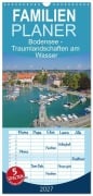 Cover-Bild zum Titel 'Familienplaner 2027 - Bodensee - Traumlandschaften am Wasser mit 5 Spalten (Wandkalender, 21 x 45 cm) CALVENDO' von 'Elisabeth Schittenhelm'