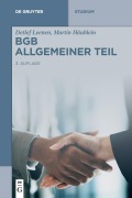 Cover-Bild zum Titel 'BGB Allgemeiner Teil: Rechtsgeschäftslehre' von 'Detlef Leenen, Martin Häublein'
