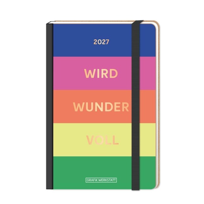 Terminplaner Letterart 2027 wird wundervoll - 