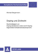 Cover-Bild zum Titel 'Doping und Zivilrecht' von 'Michael Bergermann'