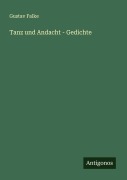 Cover-Bild zum Titel 'Tanz und Andacht - Gedichte' von 'Gustav Falke'
