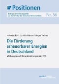 Cover-Bild zum Titel 'Die Förderung erneuerbarer Energien in Deutschland' von 'Hubertus Bardt, Judith Niehues, Holger Techert'