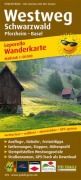 Cover-Bild zum Titel 'Wanderkarte Westweg Schwarzwald, Pforzheim - Basel 1 : 50 000' von ''