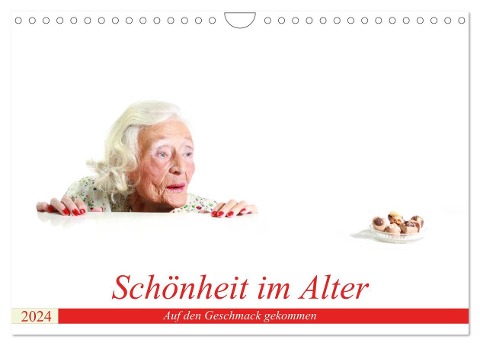 Schönheit im Alter - Auf den Geschmack gekommen (Wandkalender 2024 DIN A4 quer), CALVENDO Monatskalender - Andreas Vincke