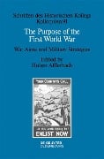 Cover-Bild zum Titel 'The Purpose of the First World War' von ''