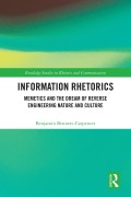 Cover-Bild zum Titel 'Information Rhetorics' von 'Benjamin Bennett-Carpenter'