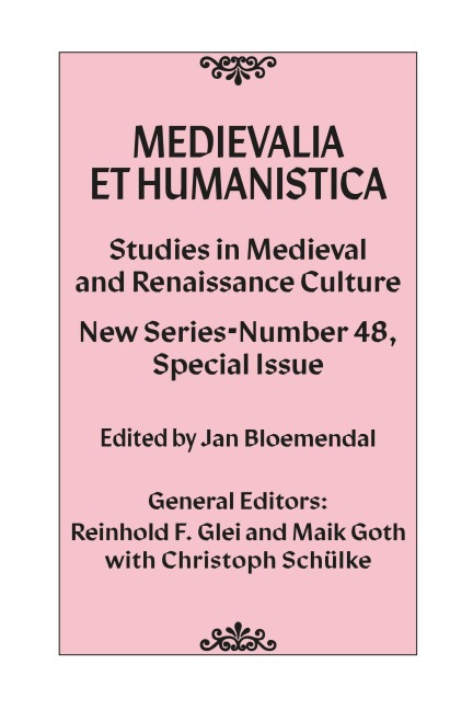 Medievalia et Humanistica, No. 48 - 