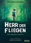 Cover-Bild zum Titel 'Herr der Fliegen (Graphic Novel)' von 'William Golding'