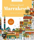 Cover-Bild zum Titel 'Ausmalparadies - Sehnsuchtsort Marrakesch' von ''
