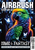 Cover-Bild zum Titel 'Airbrush Step by Step 92' von 'Neimar L. Duarte, Danny Ochoa, Franziska Czeicke, Iran Caro'