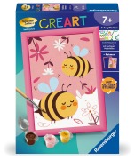 Cover-Bild zum Titel 'CreArt, Malen nach Zahlen Kinder - Niedliche Hummeln' von ''