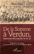 Cover-Bild zum Titel 'De la Somme à Verdun' von 'Crocq'
