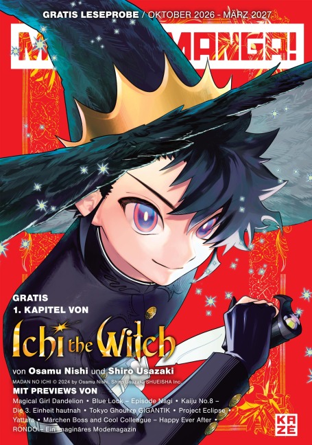 Manga! Manga! - KAZÉ Manga Preview - Herbst/Winter 2026/2027 - 