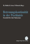 Cover-Bild zum Titel 'Betreuungskontinuität in der Psychiatrie' von ''