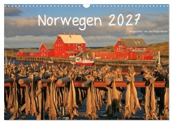 Cover-Bild zum Titel 'Norwegen 2027 (Wandkalender 2027 DIN A3 quer), CALVENDO Monatskalender' von 'Matthias Hanke'
