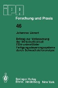Cover-Bild zum Titel 'Beitrag zur Verbesserung der Wirtschaftlichkeit EDV-unterstützter Fertigungssteuerungssysteme durch Schwachstellenanalyse' von 'J. Lienert'