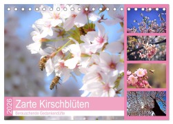 Cover-Bild zum Titel 'Zarte Kirschblüten - Berauschende Gedankendüfte (Tischkalender 2026 DIN A5 quer), CALVENDO Monatskalender' von 'Bettina Hackstein'