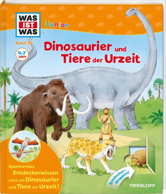 WAS IST WAS Junior Band 30. Dinosaurier und Tiere der Urzeit - Bärbel Oftring