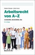 Cover-Bild zum Titel 'Arbeitsrecht von A-Z' von 'Günter Schaub'
