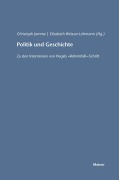 Cover-Bild zum Titel 'Politik und Geschichte' von ''