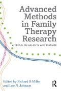 Cover-Bild zum Titel 'Advanced Methods in Family Therapy Research' von ''