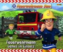 Cover-Bild zum Titel 'Feuerwehrmann Sam: Geschichtenbuch 05: Feuerwehrmann James im Einsatz' von ''