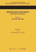 Cover-Bild zum Titel 'Historisches Ortslexikon für Brandenburg' von ''
