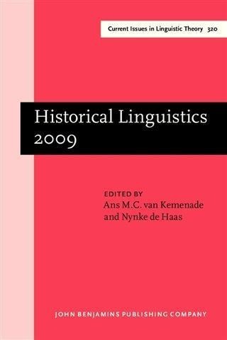 Historical Linguistics 2009 - 
