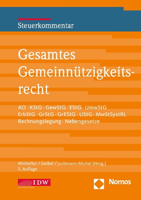 Gesamtes Gemeinnützigkeitsrecht, 3. Auflage - 