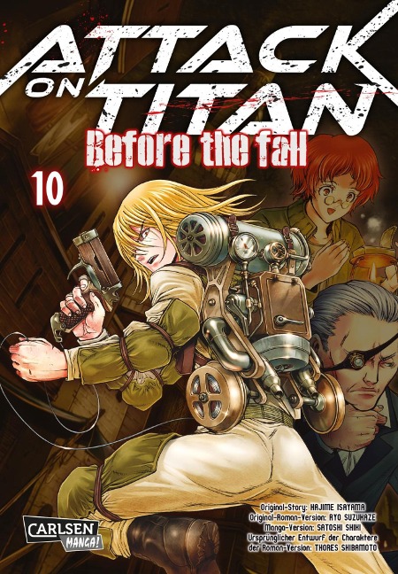Attack on Titan - Before the Fall 10 - Hajime Isayama, Ryo Suzukaze