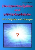 Cover-Bild zum Titel 'Denksportaufgaben und Wörterknobeleien' von 'Alina Steffen'