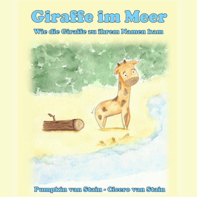 Giraffe im Meer - Pumpkin van Stain
