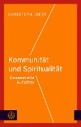 Cover-Bild zum Titel 'Kommunität und Spiritualität' von 'Christoph Joest'