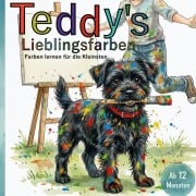 Cover-Bild zum Titel 'Teddy's Lieblingsfarben' von 'L. Voelker'