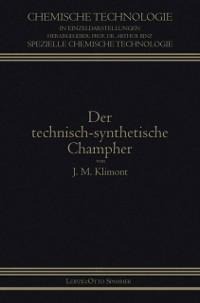 Der Technisch-Synthetische Campher - Isidor Klimont