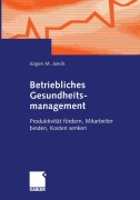 Cover-Bild zum Titel 'Betriebliches Gesundheitsmanagement' von 'Jürgen Jancik'