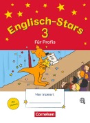 Cover-Bild zum Titel 'Englisch-Stars 3. Schuljahr - Allgemeine Ausgabe - Übungsheft für Profis' von 'Jasmin Brune, Marion Lugauer, Sabine Schwarz, Stefanie Gleixner-Weyrauch, Daniela Elsner'