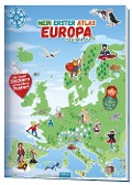 Cover-Bild zum Titel 'Trötsch Stickerbuch Mein erster Atlas Europa' von ''